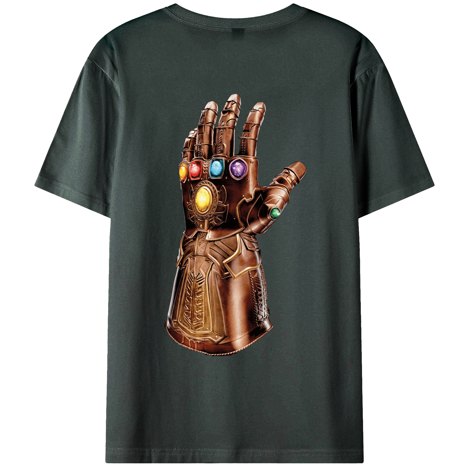（画像用） アベンジャーズ The Avengers 綿100％ メンズ半袖Tシャツ（バックプリント） 通気性